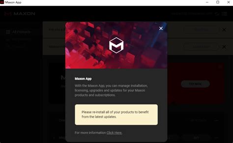 maxon app installer|New: The Maxon App (Application and License Manager) .